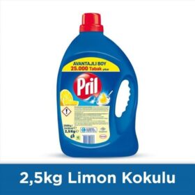 Anasayfa 10 Pril Limon Bulaşık Deterjanı Sıvı 2,5 kg